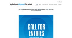 Desktop Screenshot of hpifilmfest.com